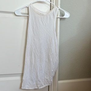 white women’s LULU LEMON tank top, size small